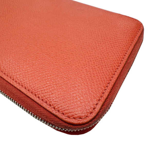 HERMÈS Azap Long Silk in Epson Rose Jaipur Q Stamp - Picture 10 of 13